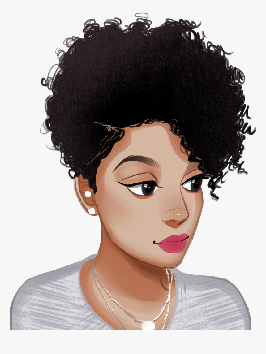 Afro black png girl Badass Black