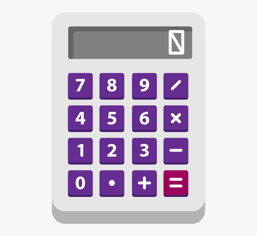 Calculator Flat Icon Vector - Icon Calculator Vector, HD Png Download, Free Download