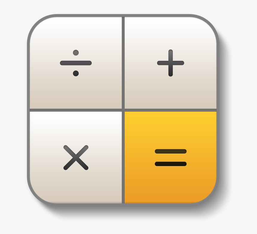 Calculator - Cross, HD Png Download, Free Download