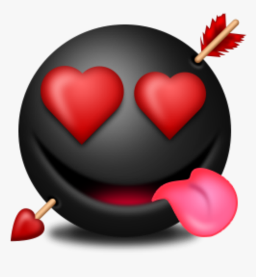 Mq Black Love Heart Hearts Emojis Emoji - Black Love Emoji, HD Png Download, Free Download