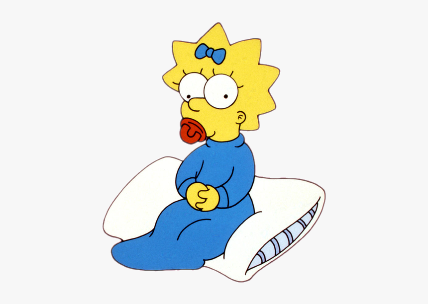 Cartoon Characters Simpsons Png - Maggie Simpson Transparent, Png Download, Free Download