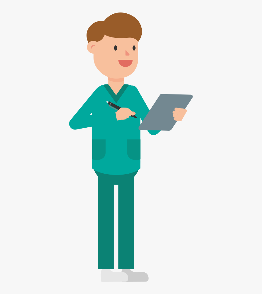 Doctor And Nurse Cartoon Png, Transparent Png, Free Download
