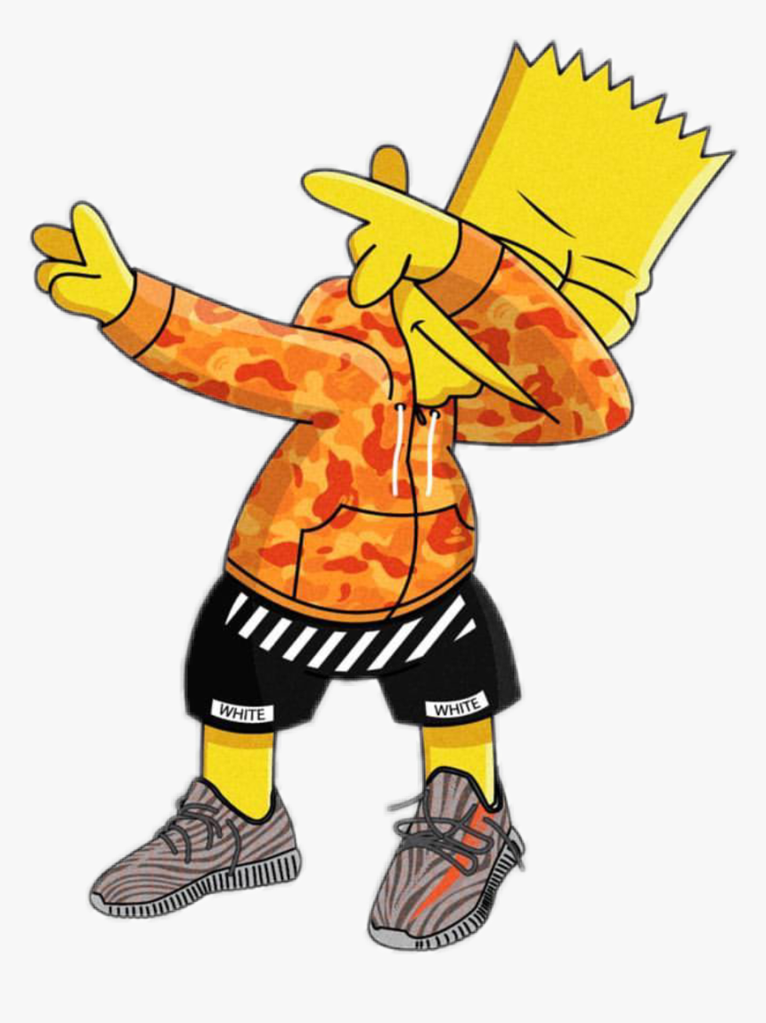 Bart Simpson Supreme Png, Cartoon Supreme Png, Bart Simpson Png, The ...