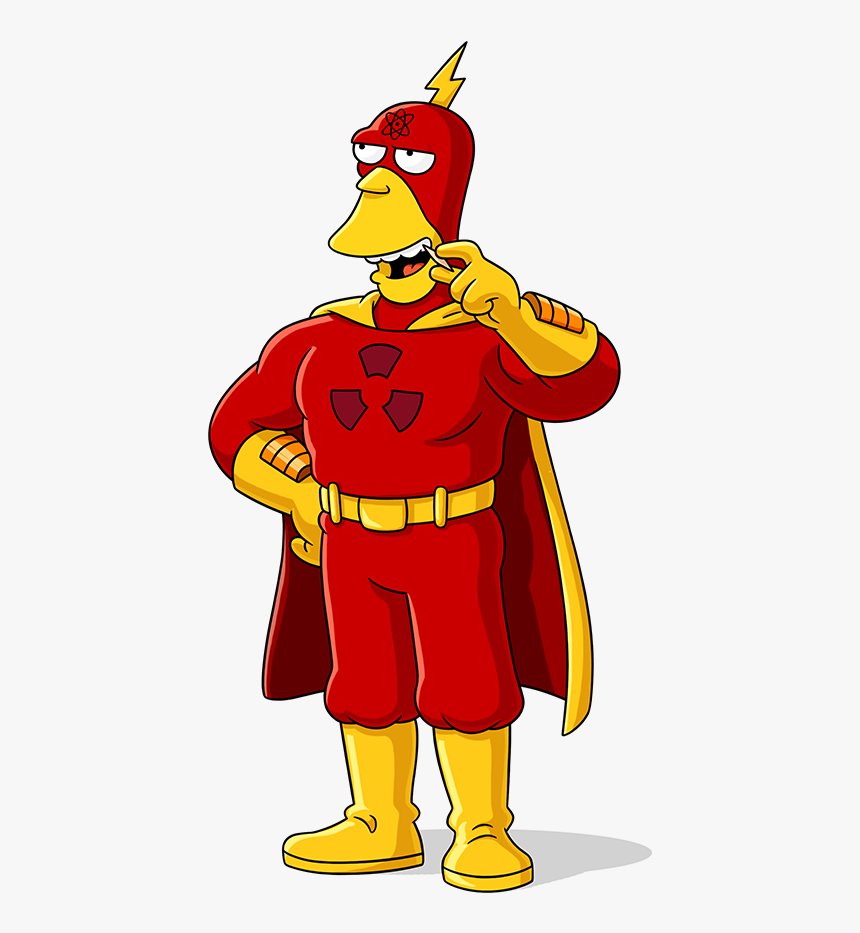 Radioactive Man From The - Radioactive Man Simpsons, HD Png Download, Free Download
