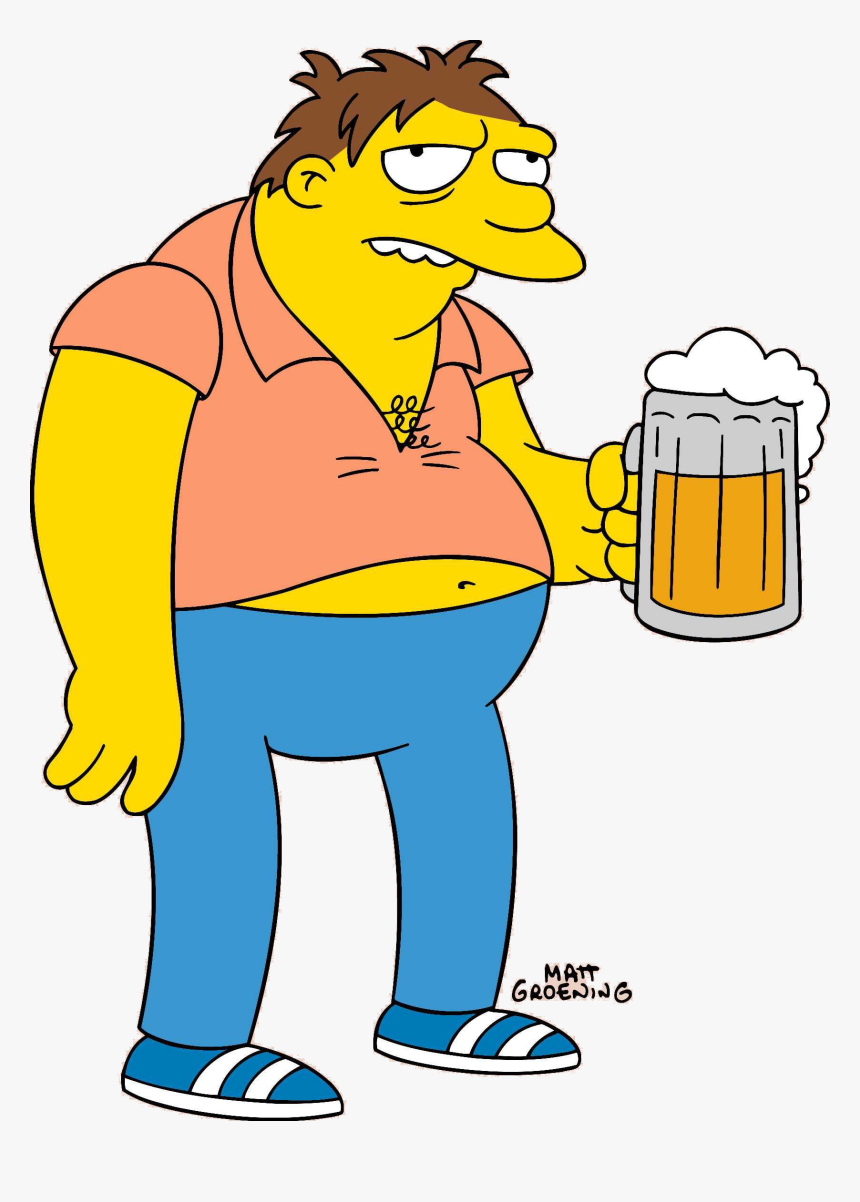 Simpsons Png - Barney Gumble, Transparent Png, Free Download