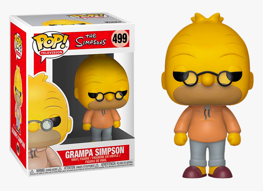 Funko Pop Grampa Simpson, HD Png Download, Free Download