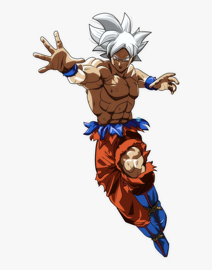 Anime,fictional Character,dragon Ball,illustration - Ultra Instinct Goku Pose, HD Png Download, Free Download