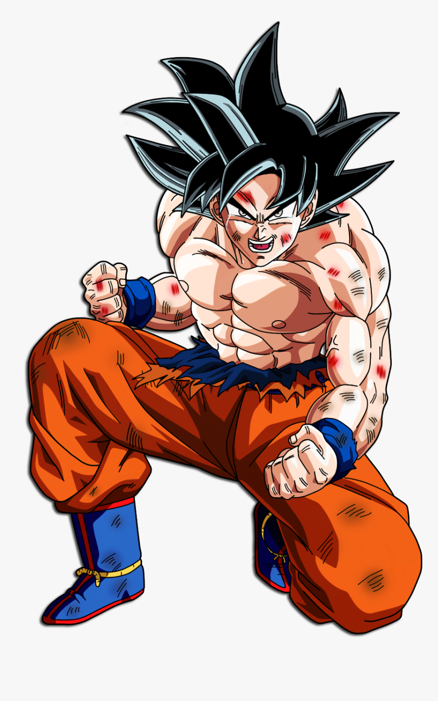 how to draw goku ssj4 full body