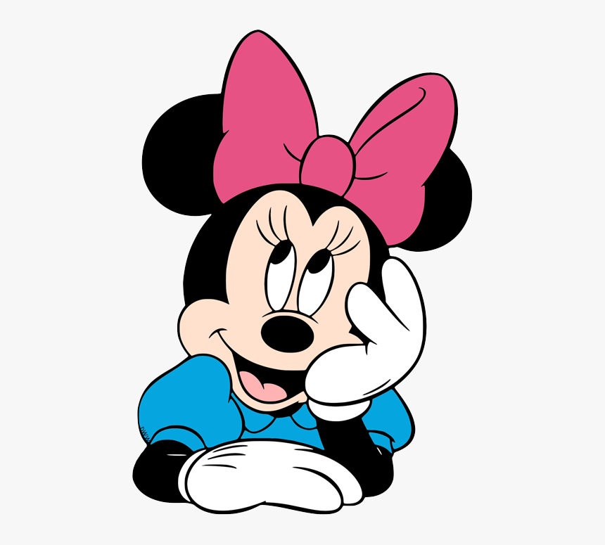Minnie Mouse Clipart Head, HD Png Download - kindpng.