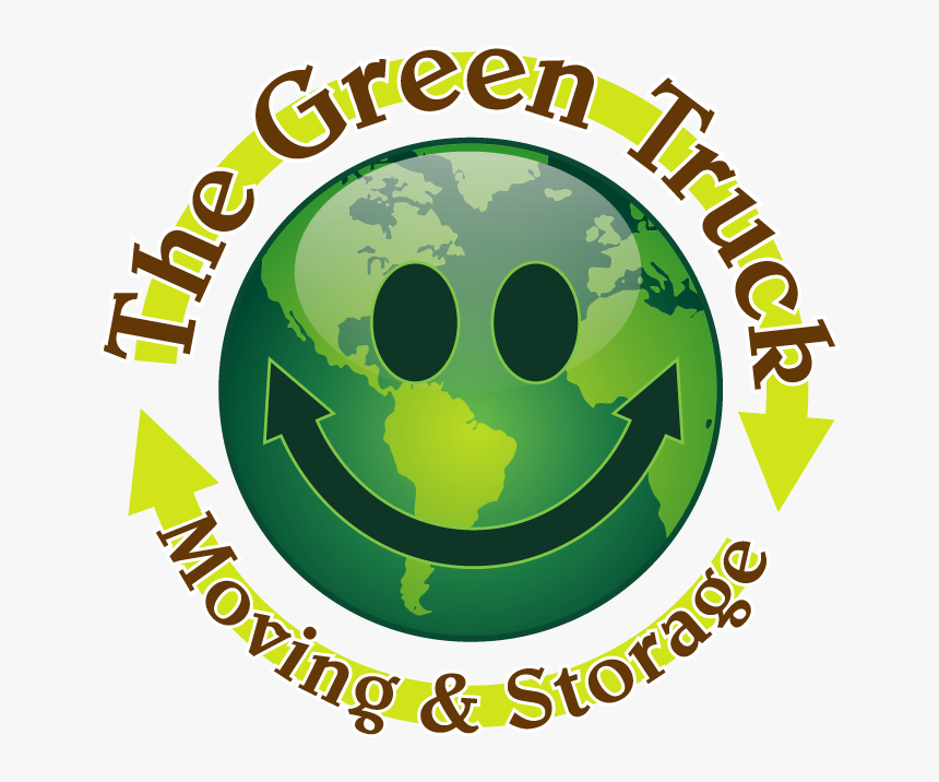 Green Truck Moving And Storage Logo - World Map, HD Png Download, Free Download