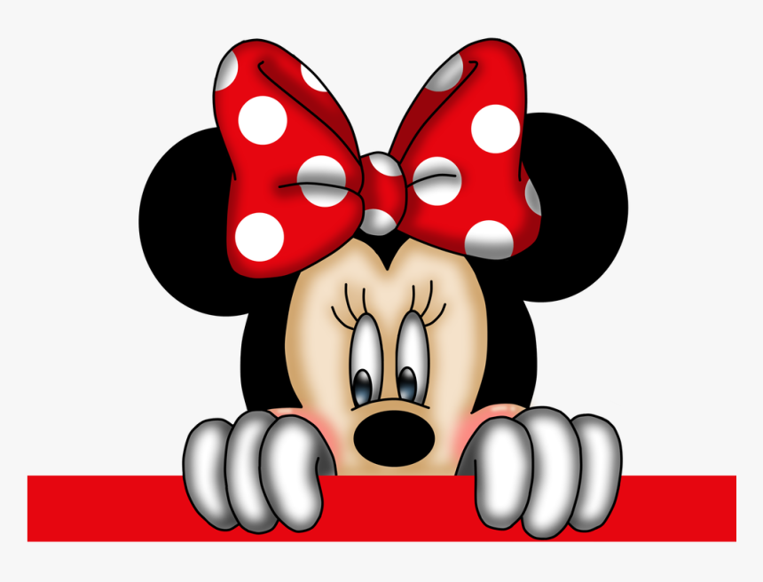 Mickey E Minnie Png - Red Minnie Mouse Png, Transparent Png, Free Download