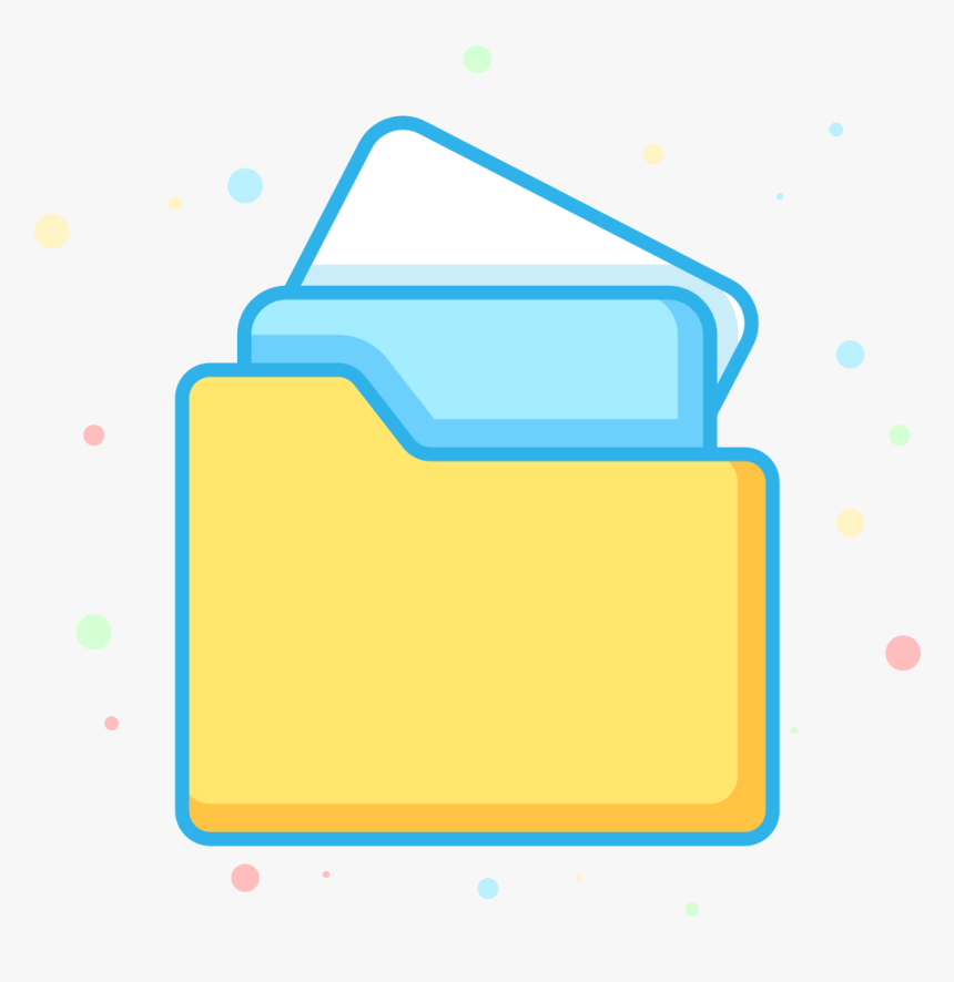 Folder Icon - Graphic Design, HD Png Download, Free Download