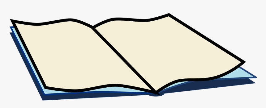 Writing In Journal Png - Open Cartoon Book Png, Transparent Png, Free Download