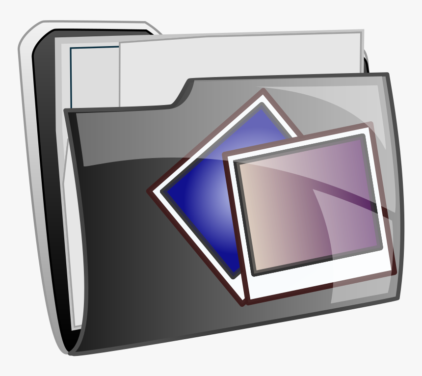 Picture Folder Icon Svg Clip Arts - Iconos De Carpetas De Musica, HD Png Download, Free Download