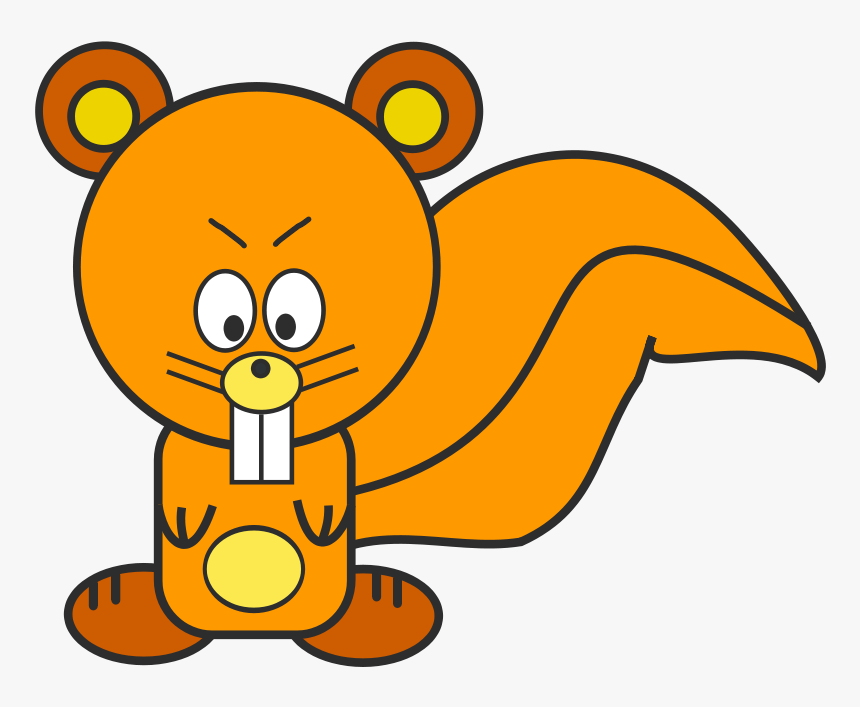 Transparent Squirrel Clipart Png - Squirrel With Teeth Cartoon, Png Download, Free Download