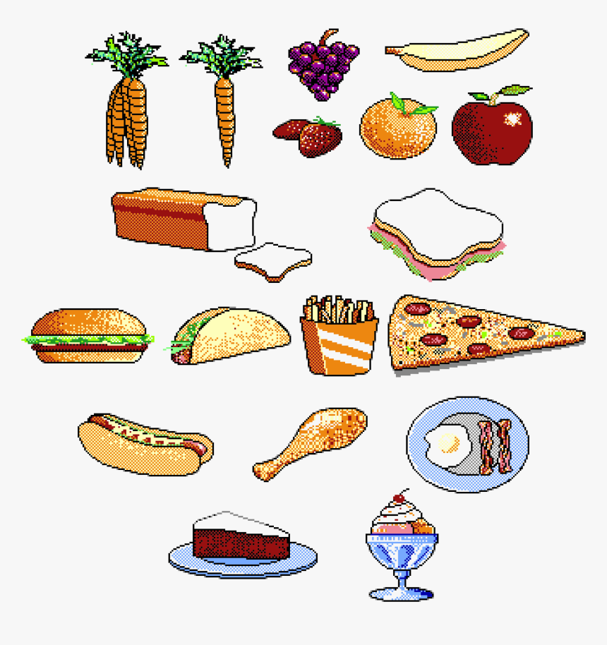 Food Clip Arts - Gambar Makanan Kartun, HD Png Download, Free Download