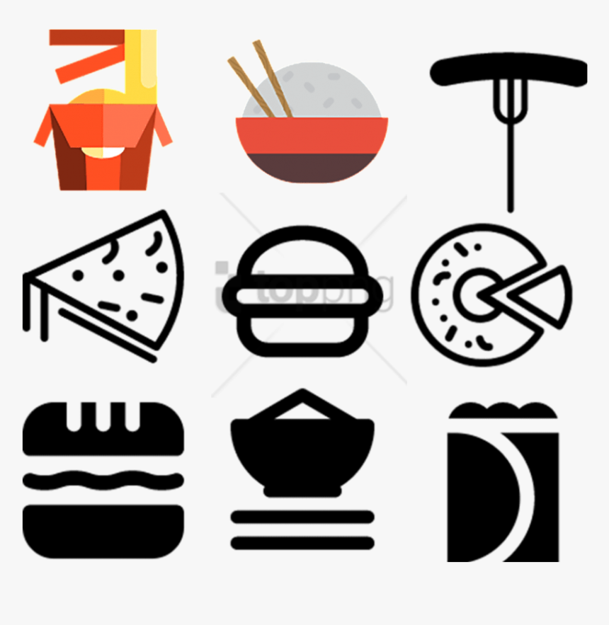 Free Png Food Icon Icon About Icon Icon Fries,milk,hot, Transparent Png, Free Download