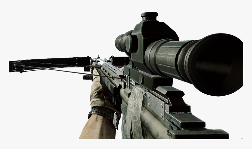 Gun,firearm,rifle,sniper Rifle,assault Gun,photography,shooting - Xbow Battlefield 3, HD Png Download, Free Download