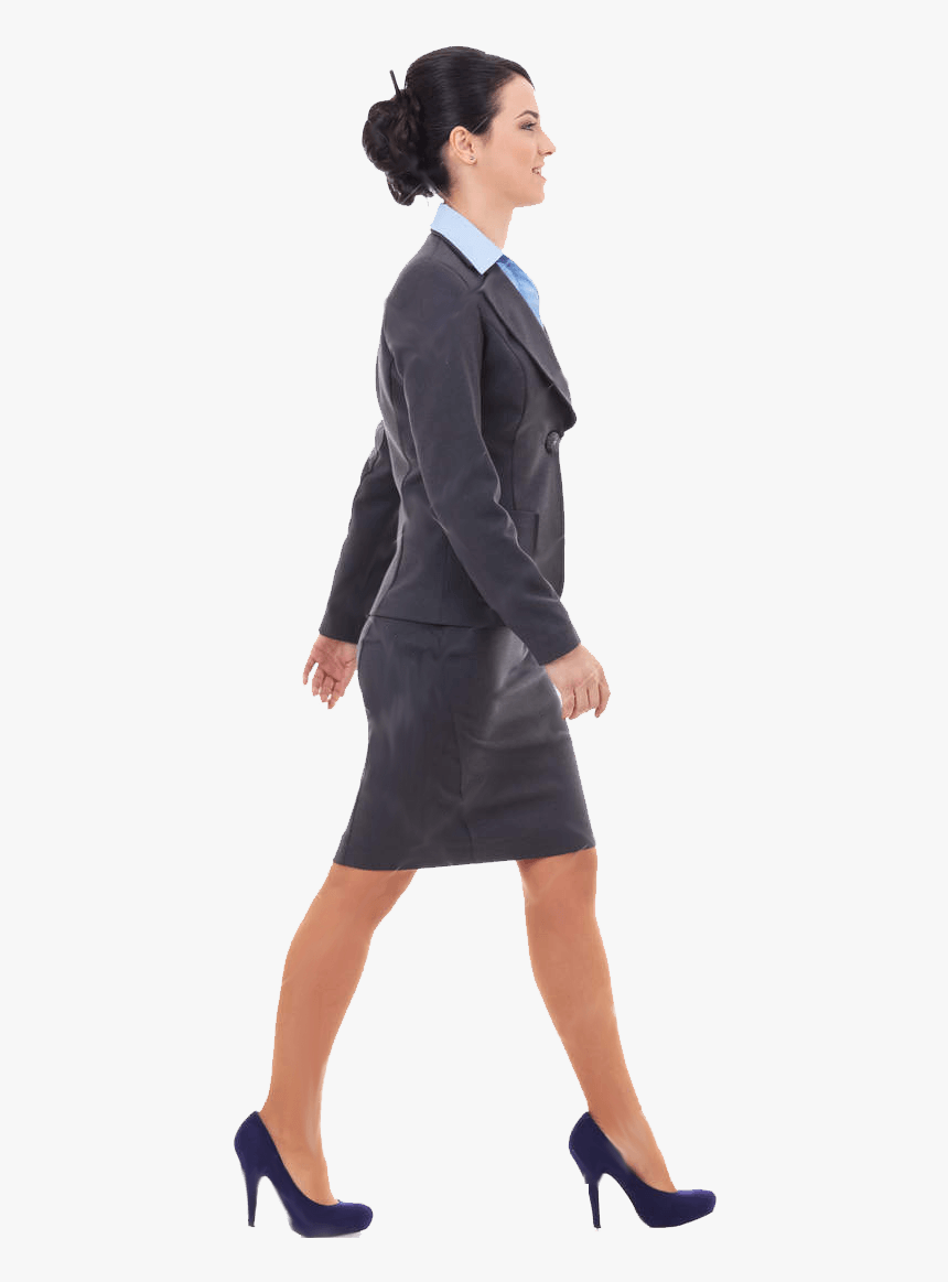 Woman Walking Side Png, Transparent Png, Free Download