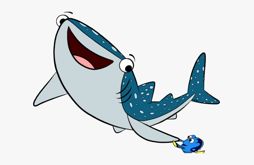 Transparent Finding Dory Png - Cute Whale Shark Clipart, Png Download, Free Download