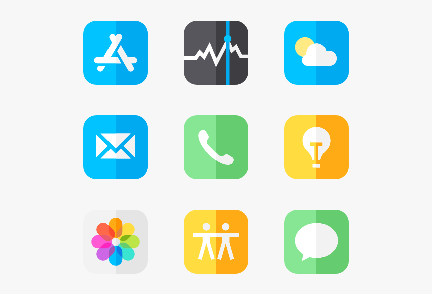 Apple Logos - Iphone Icons Png Transparent, Png Download, Free Download