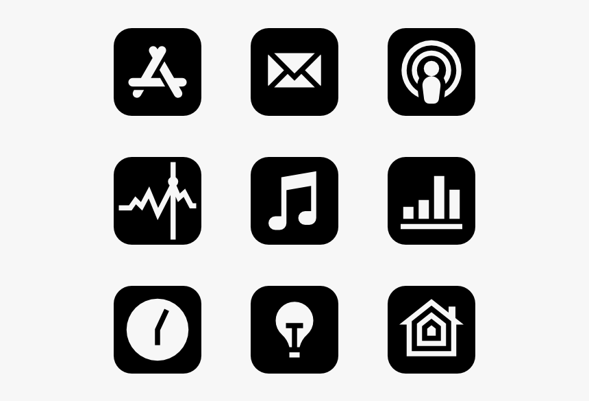 Apple Logos - Adobe Icon Png Black, Transparent Png, Free Download