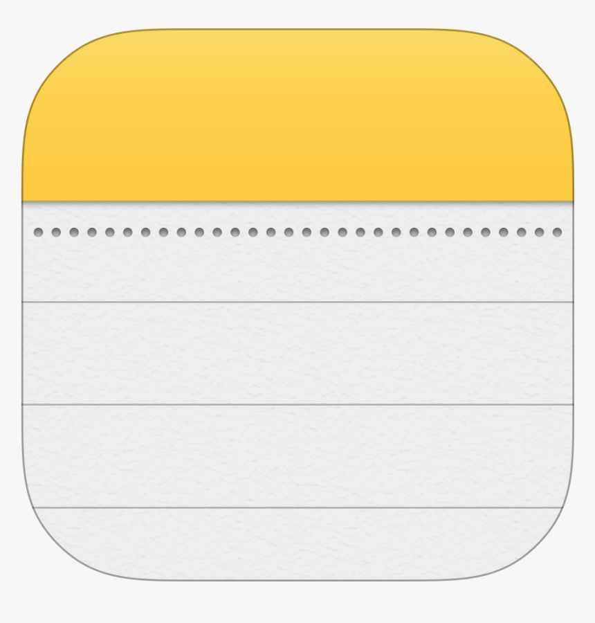Notes Icon Png Image - Ios 11 Notes Icon, Transparent Png, Free Download