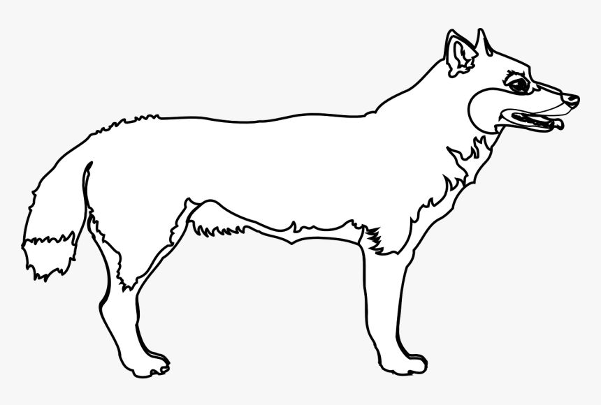 Dog Body Black And White Transparent, HD Png Download, Free Download