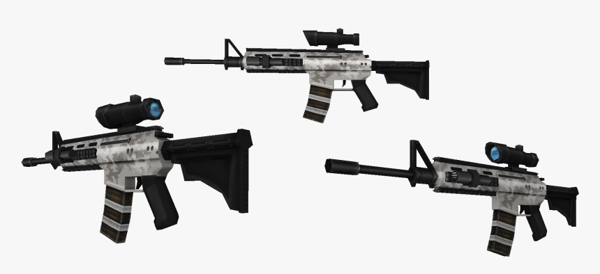 Drawn Sniper M16 - Battlefield Heroes M16, HD Png Download, Free Download