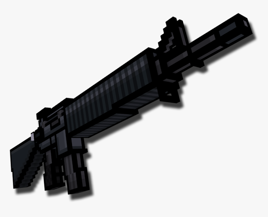 All About The Dark Matter Pixel Gun - Firearm, HD Png Download, Free Download