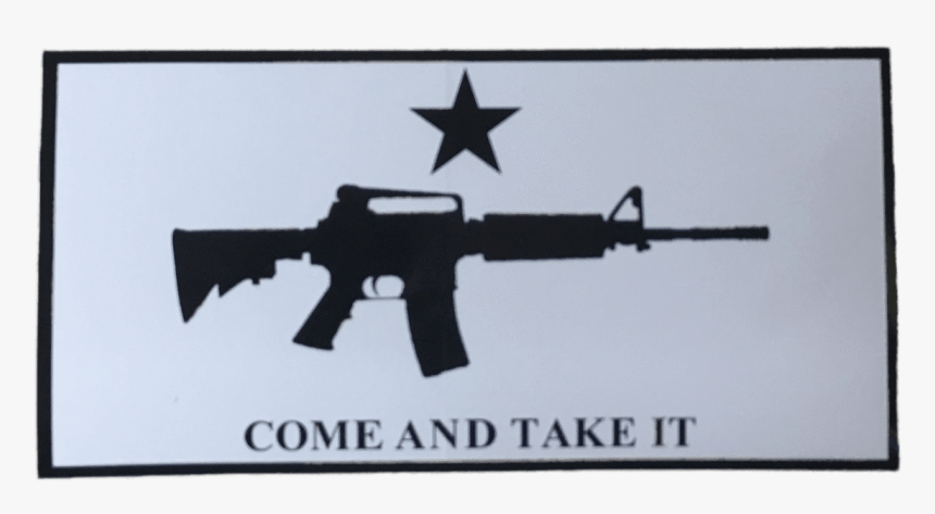 Come And Take It Flag Rifle, HD Png Download, Free Download