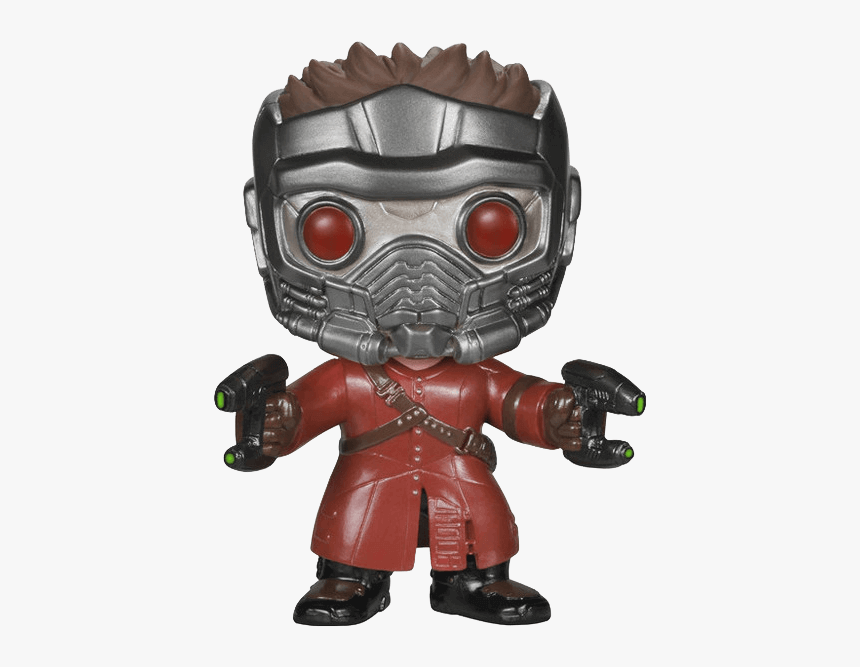 Guardians Of The Galaxy Star-lord Pop Figure - Funko Pop Marvel Star Lord, HD Png Download, Free Download