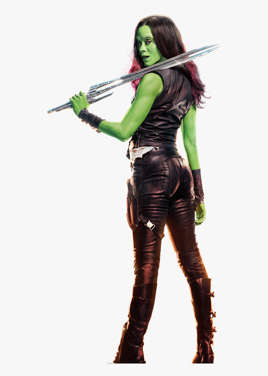 Vol 2 Gamora - Guardians Of The Galaxy Vol 2 Gamora Png, Transparent Png, Free Download