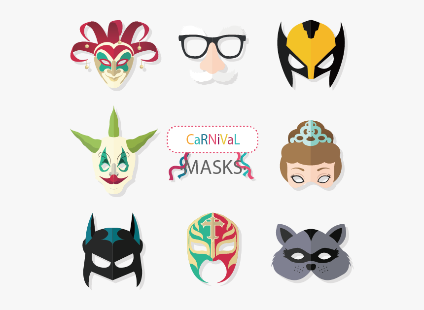 Batman Joker Mask Masquerade Ball - Masquerade Ball, HD Png Download, Free Download