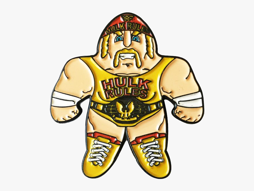 Hulk Hogan Wrestling Buddy Pin - Cartoon, HD Png Download, Free Download