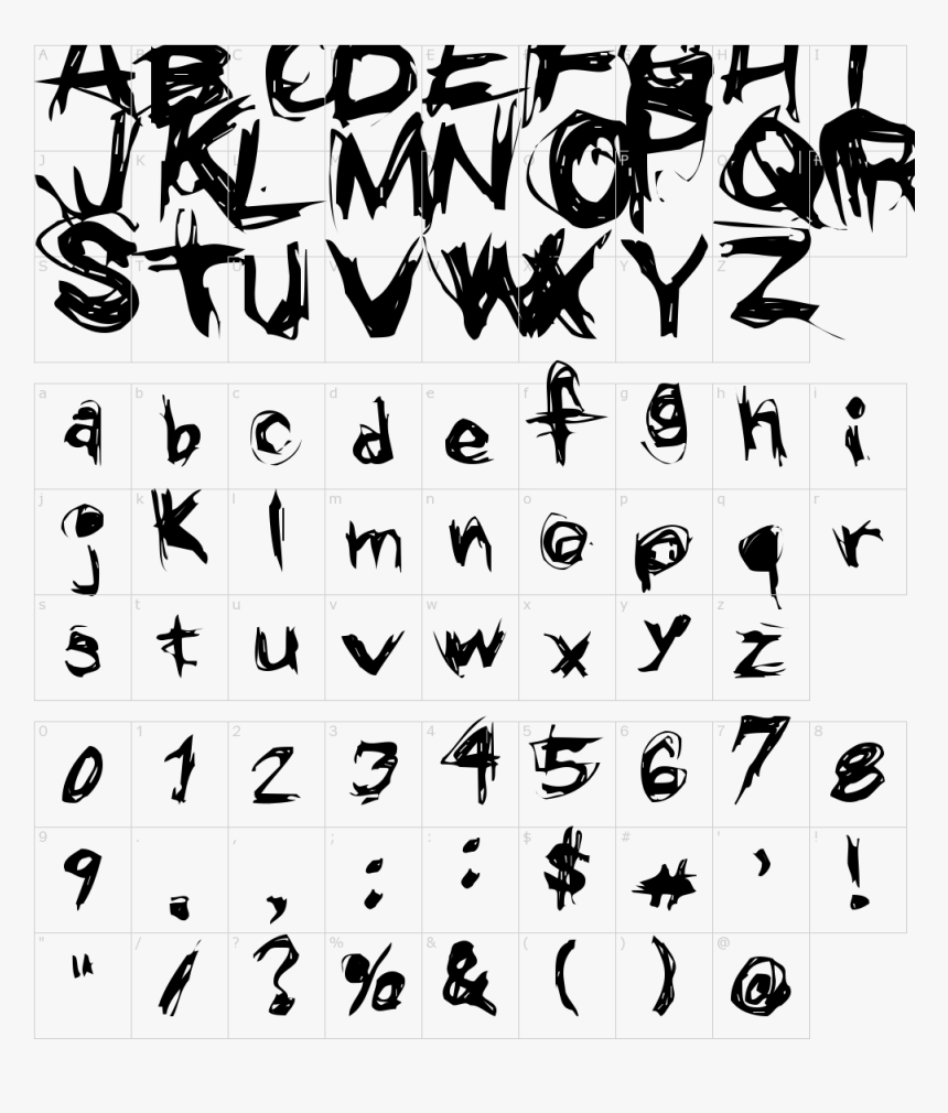 Clip Art Grungy Fonts - Grunge Fonts, HD Png Download, Free Download