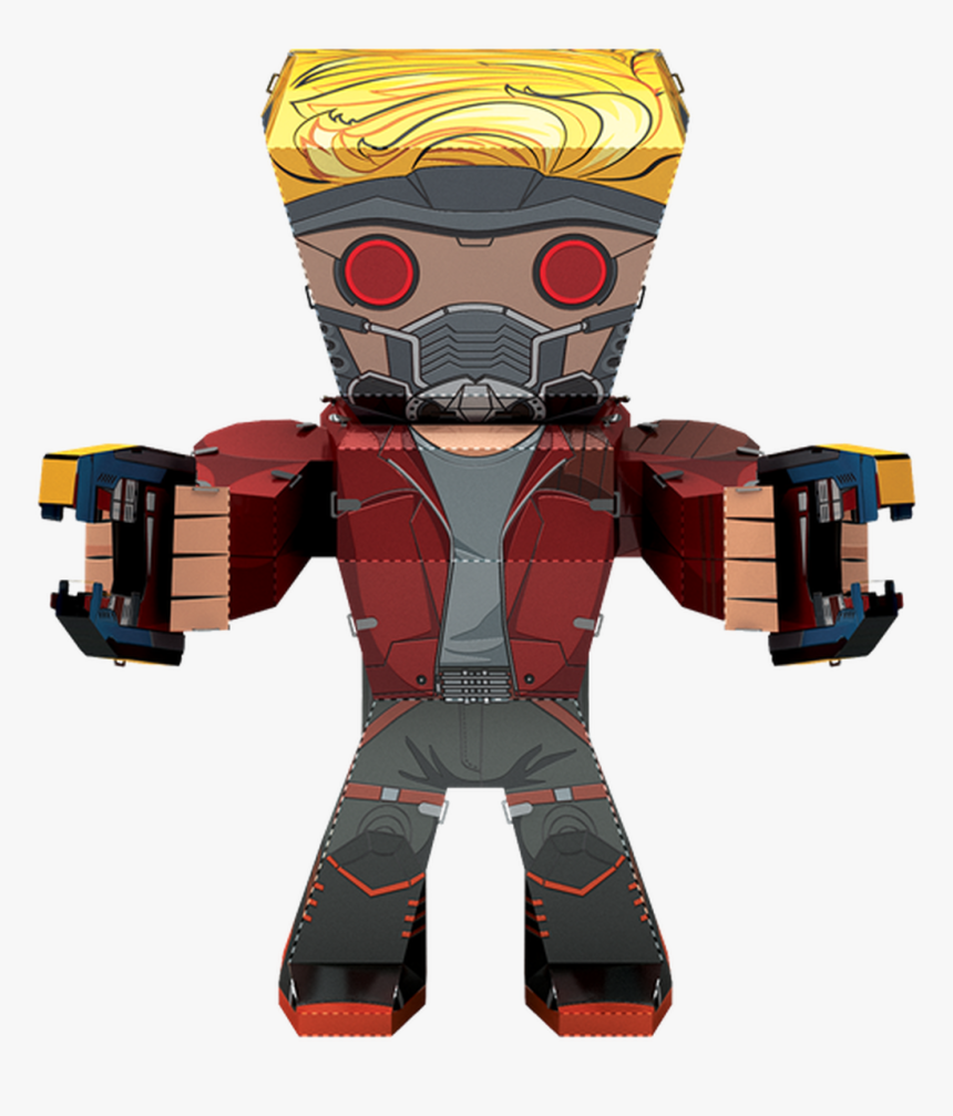 Metal Earth Guardians Of The Galaxy - Star-lord, HD Png Download, Free Download