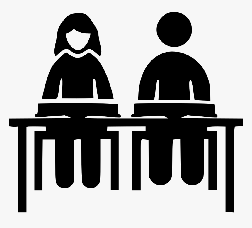 Students Sitting - Student Icon Png Free, Transparent Png, Free Download