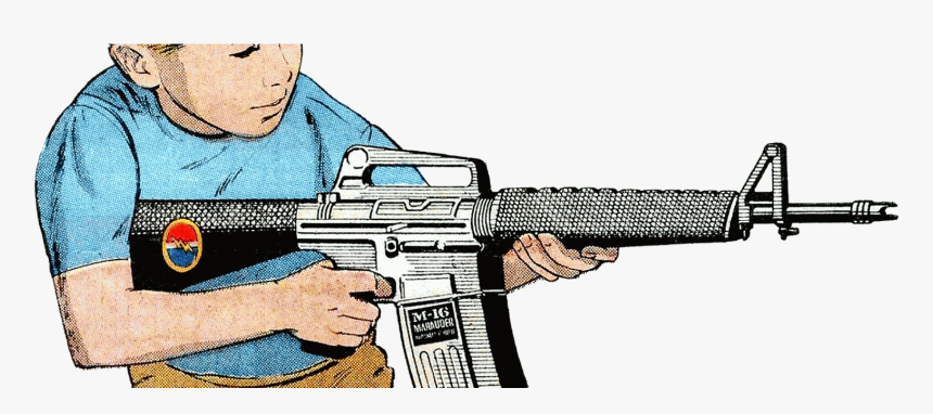 Mattel M16 Marauder Ad , Png Download - You Talk A Lot Of Shit For Someone, Transparent Png, Free Download