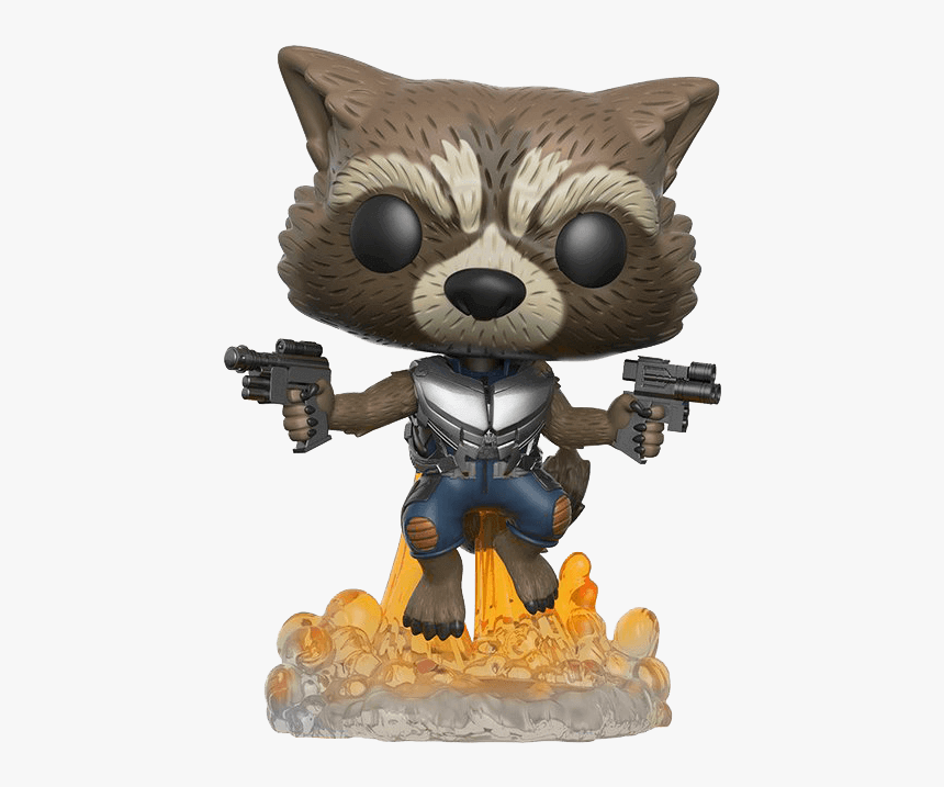 Guardians Of The Galaxy 2 Rocket Pop Figure - Funko Rocket Raccoon, HD Png Download, Free Download