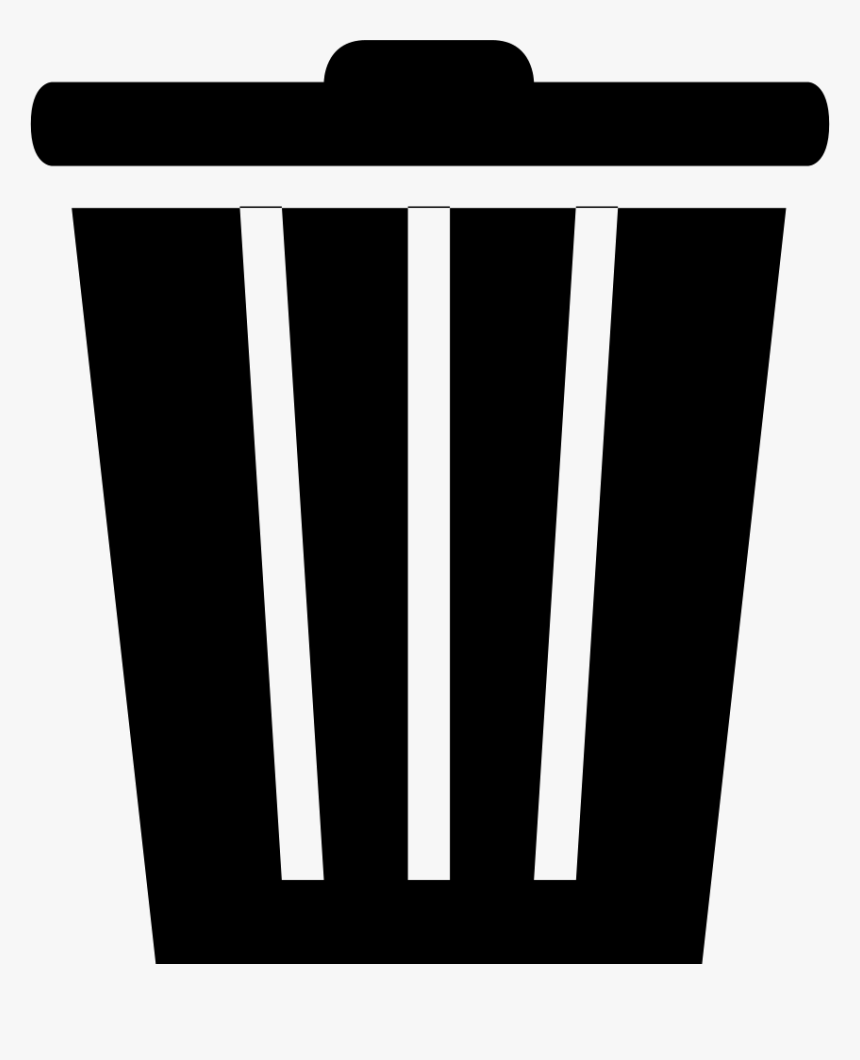 Delete Recycle Bin Remove Dustbin Trash Can Trashcan, HD Png Download, Free Download