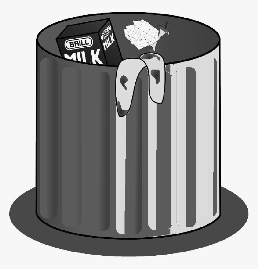 Transparent Dustbin Clipart Png - Clipart Trash Can Animated, Png Download, Free Download