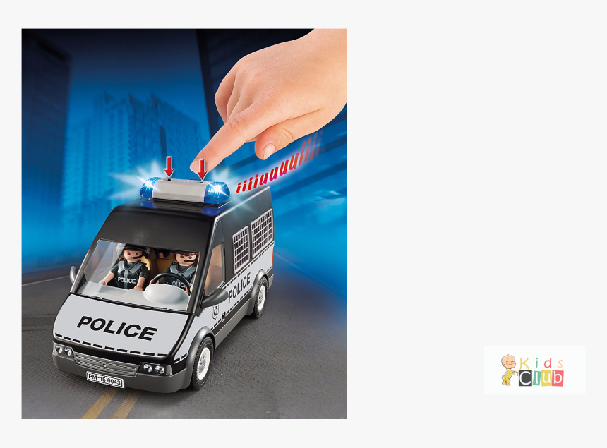 Transparent Police Lights Png - Playmobil Playmobil City Action, Png Download, Free Download