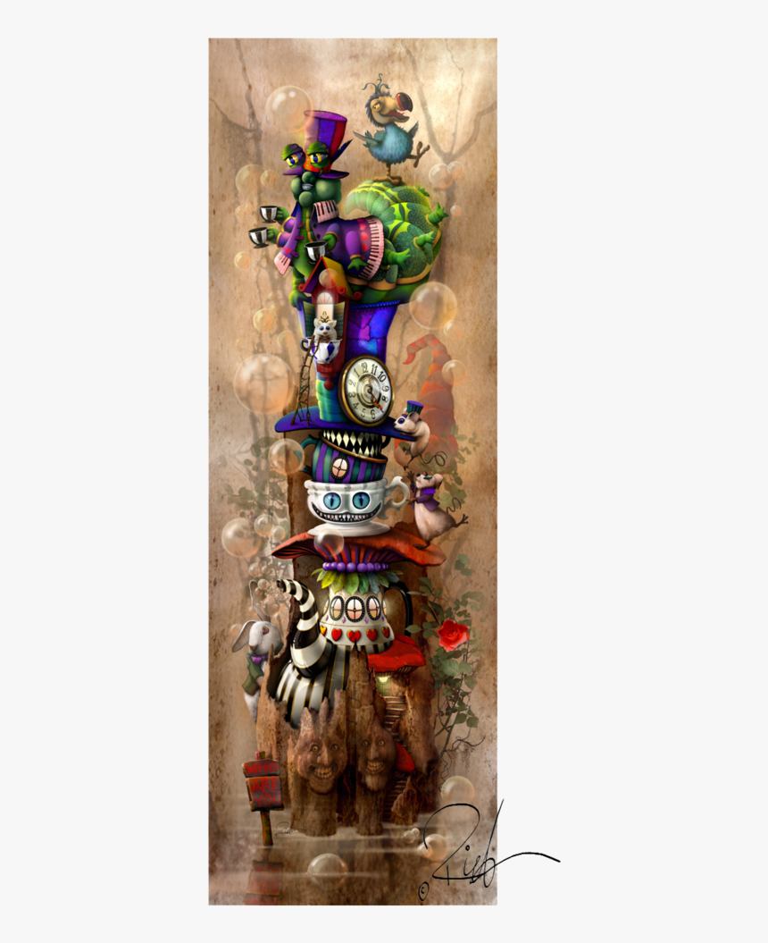 Wonderland Painting Png - Richard Lorenz Wonderland, Transparent Png, Free Download