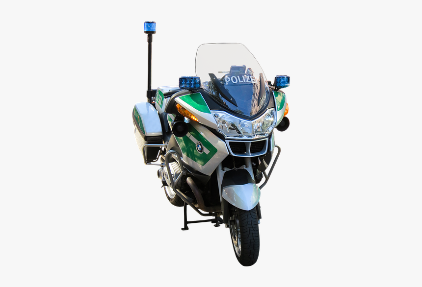 Traffic, Vehicle, Motorcycle, Blue Light, Police, Use - Police Motorcycle Blue Light, HD Png Download, Free Download