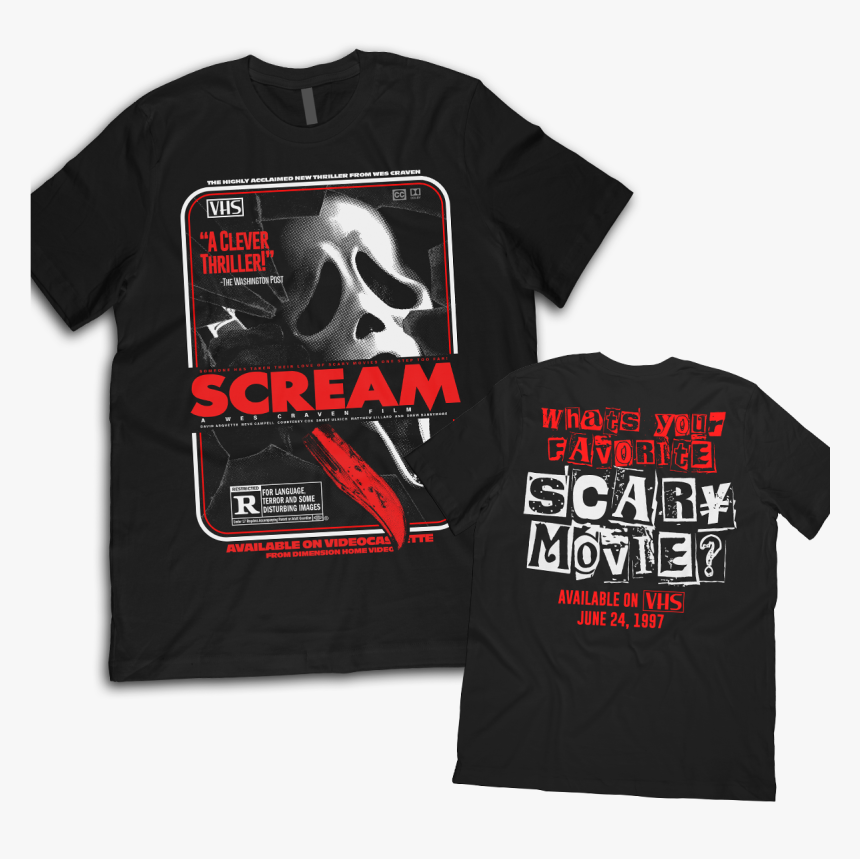 Scream T Shirt, HD Png Download, Free Download