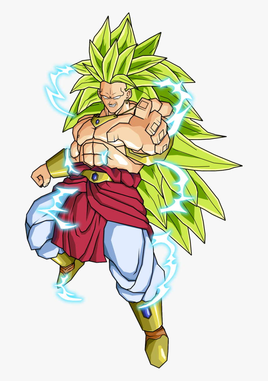 Goku Clipart Super Saiyan3 - Dragon Ball Super Broly Png, Transparent Png, Free Download