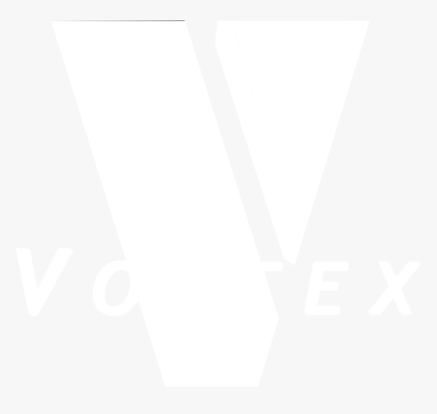 Vortex Logo Black And White - Beige, HD Png Download, Free Download