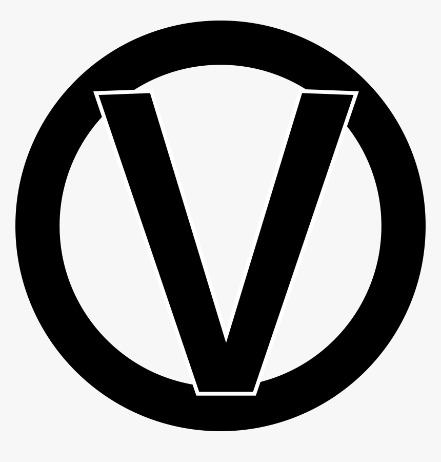Vegetarian Logo Black And White, HD Png Download, Free Download