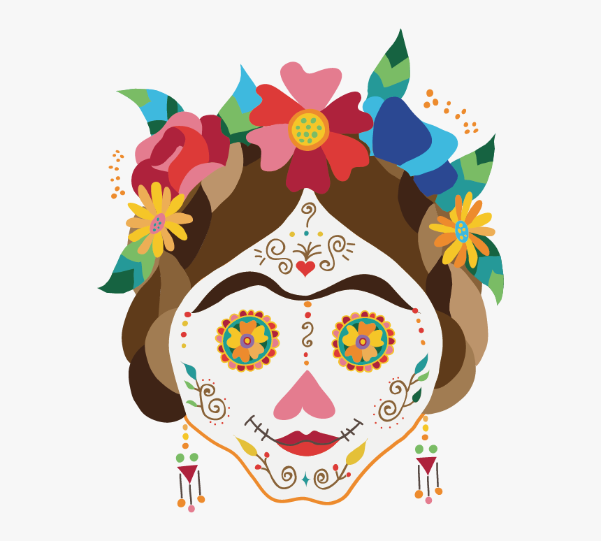 Catrina In Restaurant Logos - Mexican Catrina Png, Transparent Png, Free Download